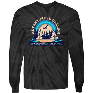 Shenandoah National Park Camping Hiking Family Vacation Tie-Dye Long Sleeve Shirt