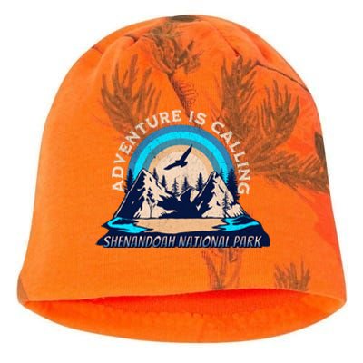 Shenandoah National Park Camping Hiking Family Vacation Kati - Camo Knit Beanie