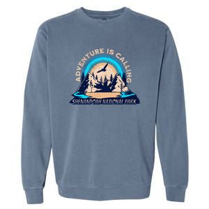 Shenandoah National Park Camping Hiking Family Vacation Garment-Dyed Sweatshirt