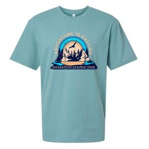 Shenandoah National Park Camping Hiking Family Vacation Sueded Cloud Jersey T-Shirt