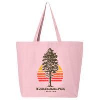 Sequoia National Park Retro Tree Minimalist Graphic 25L Jumbo Tote