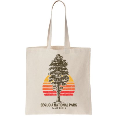 Sequoia National Park Retro Tree Minimalist Graphic Bag
