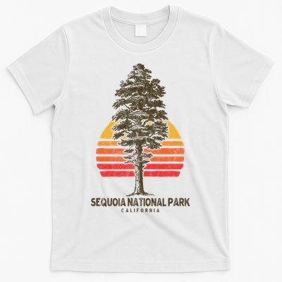 Sequoia National Park Retro Tree Minimalist Graphic T-Shirt