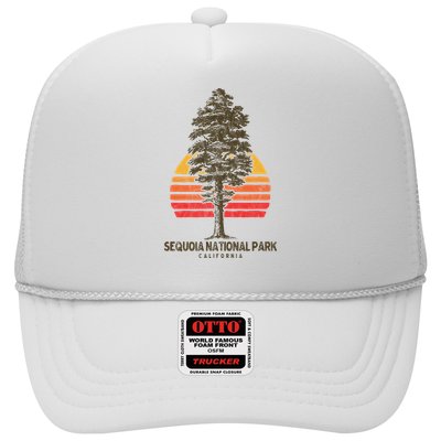 Sequoia National Park Retro Tree Minimalist Graphic Trucker Hat