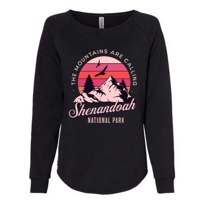 Shenandoah National Park Camping Hiking Family Vacation Womens California Wash Sweatshirt