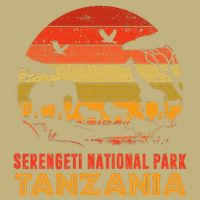 Serengeti National Park Tanzania Safari Animals Retro Cooling Performance Crew T-Shirt