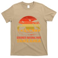 Serengeti National Park Tanzania Safari Animals Retro T-Shirt