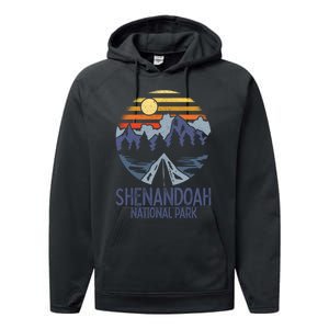 Shenandoah National Park Virginia - Blue Ridge Mountains Performance Fleece Hoodie