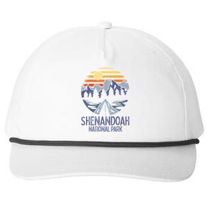 Shenandoah National Park Virginia - Blue Ridge Mountains Snapback Five-Panel Rope Hat