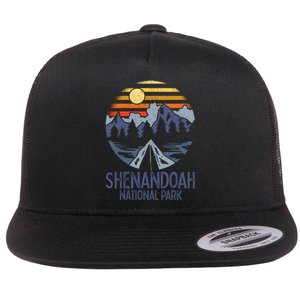 Shenandoah National Park Virginia - Blue Ridge Mountains Flat Bill Trucker Hat