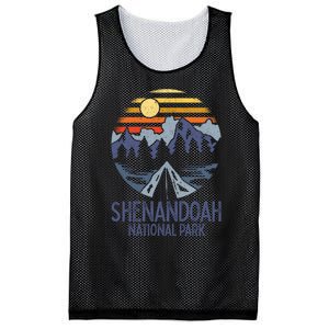 Shenandoah National Park Virginia - Blue Ridge Mountains Mesh Reversible Basketball Jersey Tank