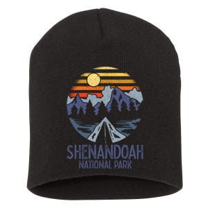 Shenandoah National Park Virginia - Blue Ridge Mountains Short Acrylic Beanie