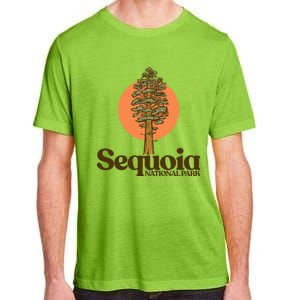 Sequoia National Park General Sher Tree Graphic Gift Adult ChromaSoft Performance T-Shirt