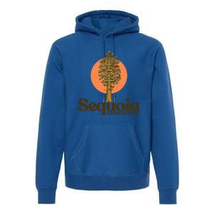 Sequoia National Park General Sher Tree Graphic Gift Premium Hoodie