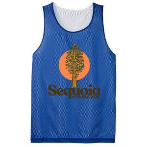 Sequoia National Park General Sher Tree Graphic Gift Mesh Reversible Basketball Jersey Tank