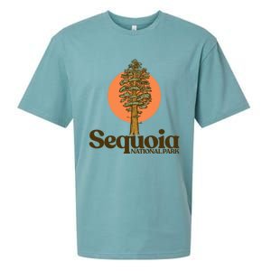 Sequoia National Park General Sher Tree Graphic Gift Sueded Cloud Jersey T-Shirt