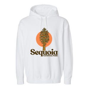 Sequoia National Park General Sher Tree Graphic Gift Garment-Dyed Fleece Hoodie