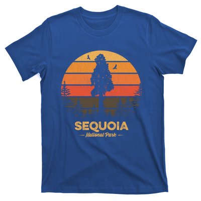 Sequoia National Park Gift Retro Vintage Souvenir Gift T-Shirt