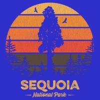Sequoia National Park Gift Retro Vintage Souvenir Gift Womens Tank Top