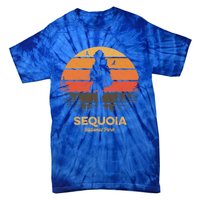 Sequoia National Park Gift Retro Vintage Souvenir Gift Tie-Dye T-Shirt