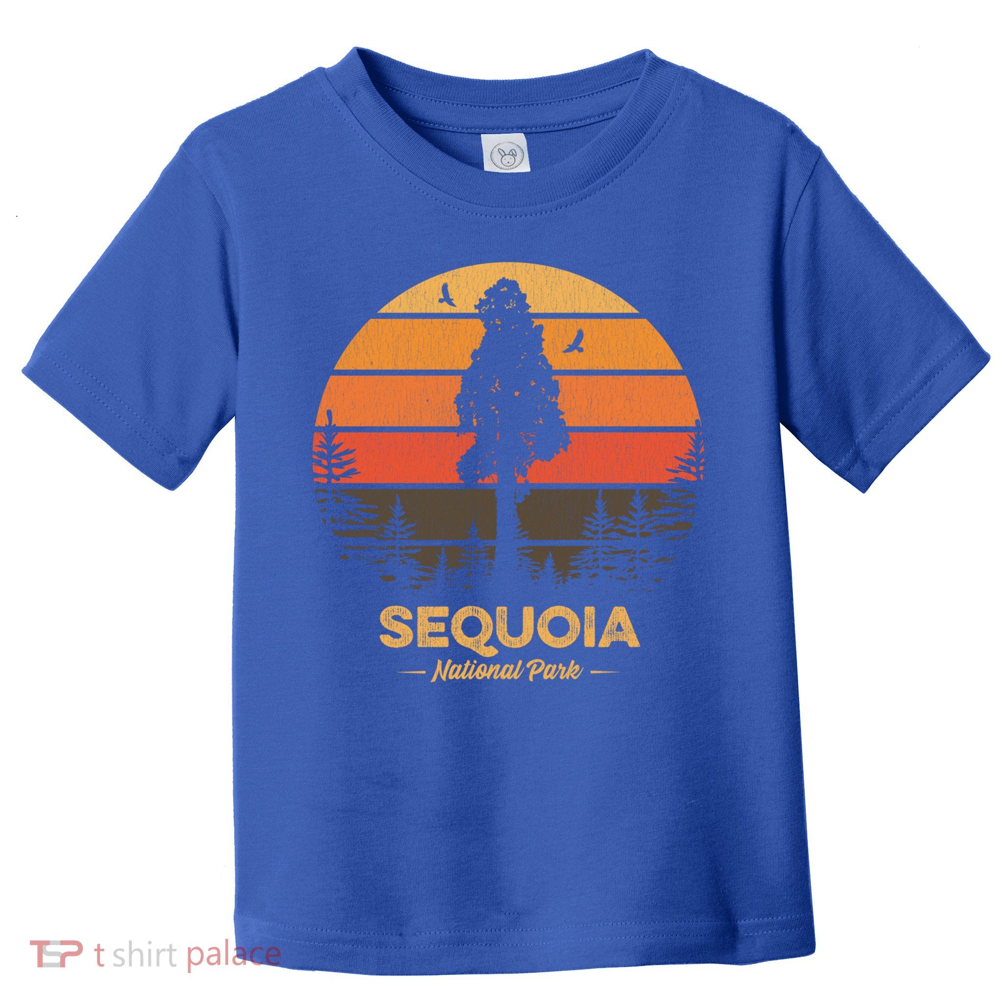 Sequoia National Park Gift Retro Vintage Souvenir Gift Toddler T-Shirt