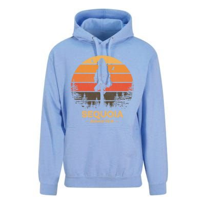 Sequoia National Park Gift Retro Vintage Souvenir Gift Unisex Surf Hoodie