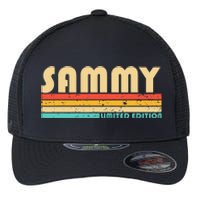 Sammy Name Personalized Funny Retro Vintage Birthday Flexfit Unipanel Trucker Cap