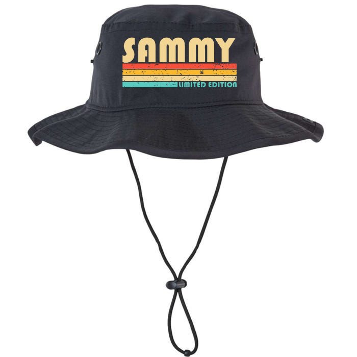 Sammy Name Personalized Funny Retro Vintage Birthday Legacy Cool Fit Booney Bucket Hat