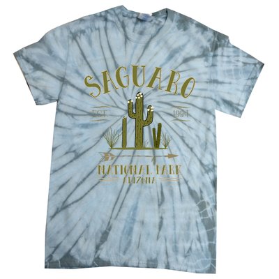 Saguaro National Park Arizona Tourist Souvenir Tie-Dye T-Shirt