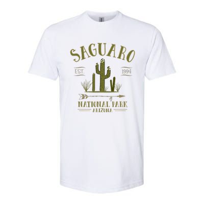 Saguaro National Park Arizona Tourist Souvenir Softstyle CVC T-Shirt