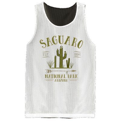 Saguaro National Park Arizona Tourist Souvenir Mesh Reversible Basketball Jersey Tank