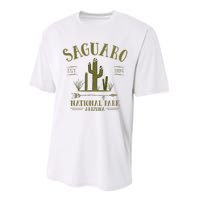 Saguaro National Park Arizona Tourist Souvenir Performance Sprint T-Shirt