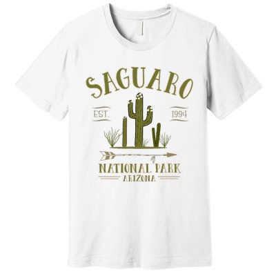 Saguaro National Park Arizona Tourist Souvenir Premium T-Shirt