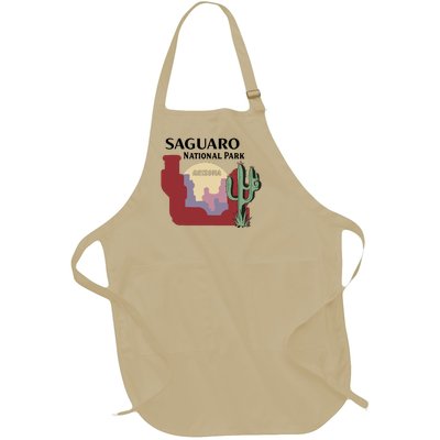 Saguaro National Park Full-Length Apron With Pockets