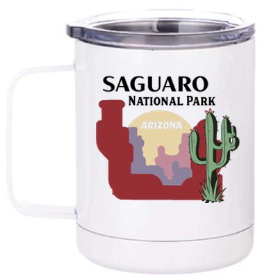 Saguaro National Park 12 oz Stainless Steel Tumbler Cup