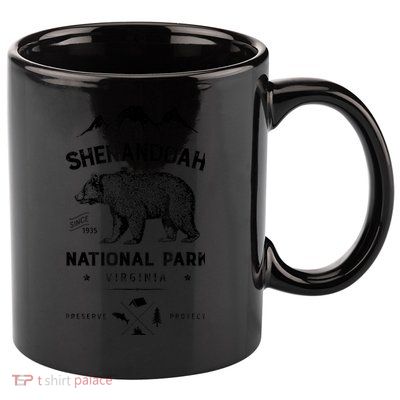 Shenandoah National Park T Bear Virginia Vintage Gifts 11oz C Handle Ceramic Mug