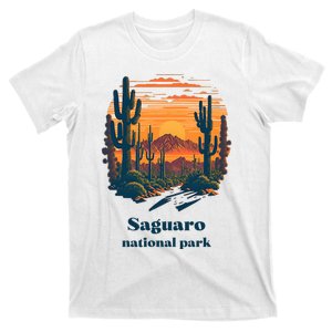 Saguaro National Park Arizona Landscape Style T-Shirt