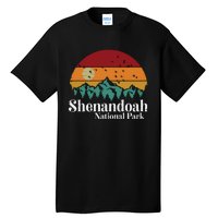 Shenandoah National Park Mountains Retro Style Vintage Gift Long Sleeve Tall T-Shirt