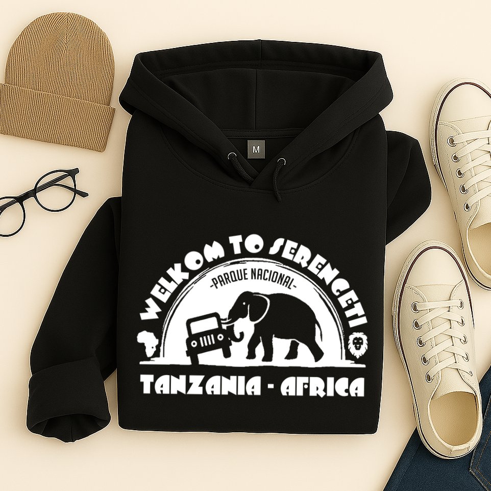 Serengeti National Park Tanzania Africa Hoodie
