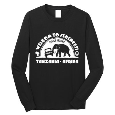 Serengeti National Park Tanzania Africa Long Sleeve Shirt