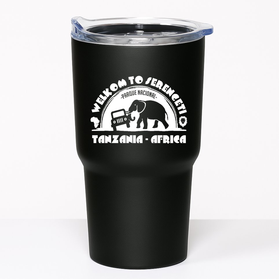 Serengeti National Park Tanzania Africa Tumbler