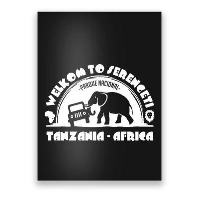 Serengeti National Park Tanzania Africa Poster