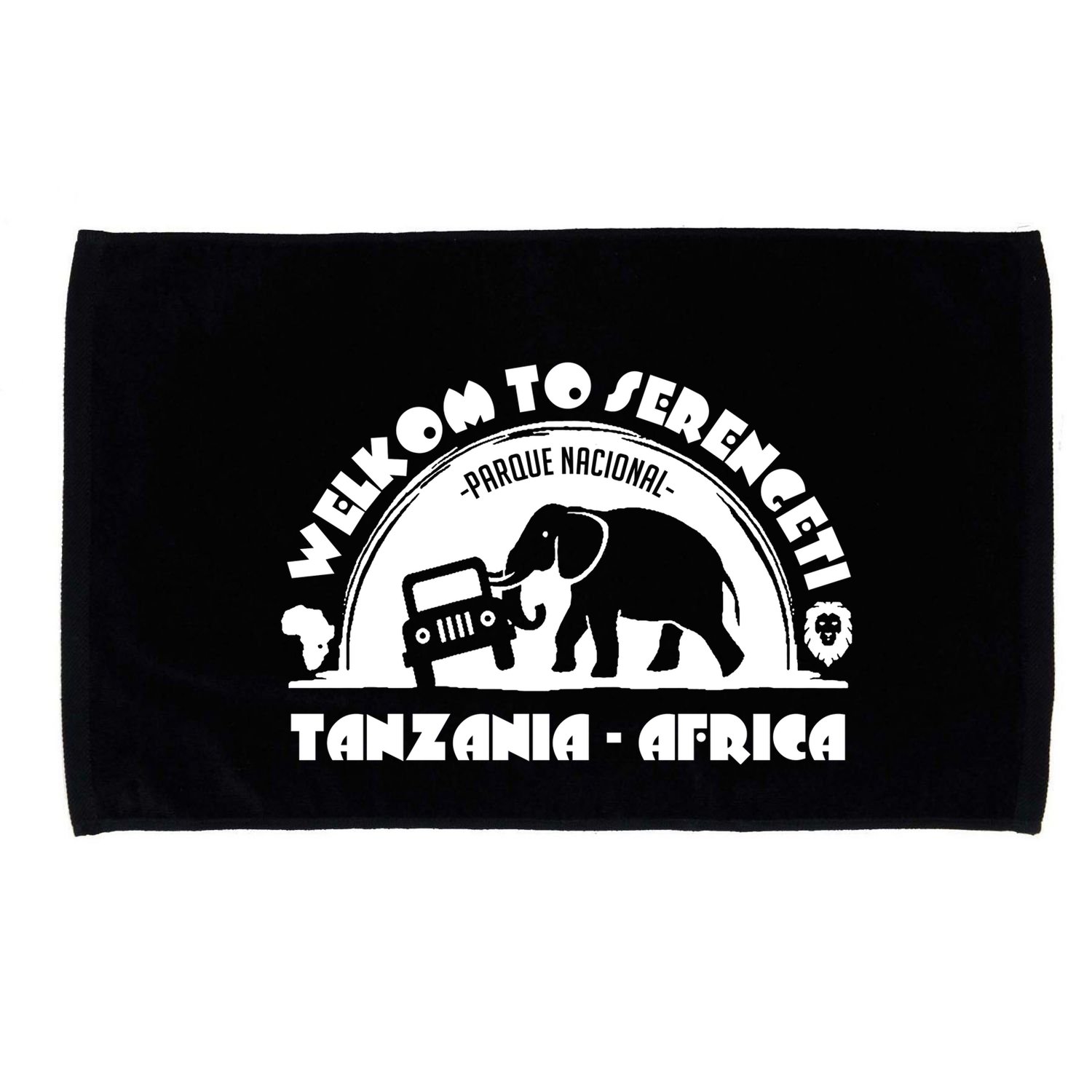 Serengeti National Park Tanzania Africa Microfiber Hand Towel