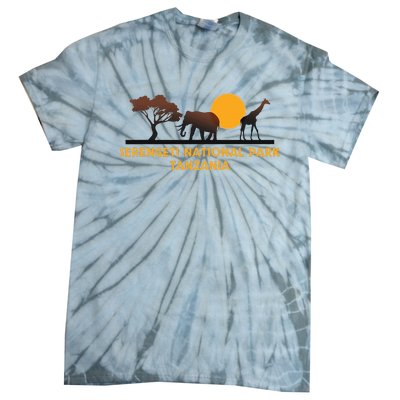 Serengeti National Park Tanzania Tie-Dye T-Shirt