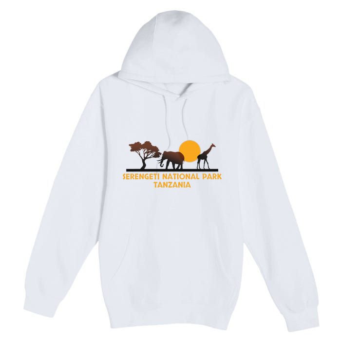 Serengeti National Park Tanzania Premium Pullover Hoodie