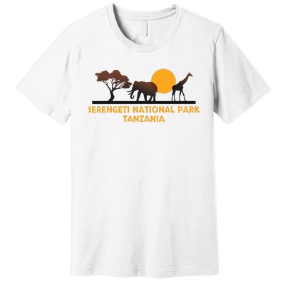 Serengeti National Park Tanzania Premium T-Shirt