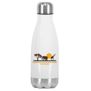 Serengeti National Park Tanzania Stainless Steel Insulated Water Bottle