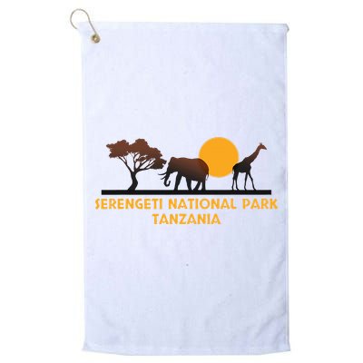 Serengeti National Park Tanzania Golf Towel