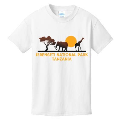 Serengeti National Park Tanzania Kids T-Shirt