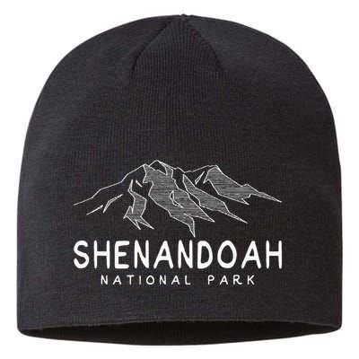 Shenandoah National Park Vintage Souvenirs Virginia Sustainable Beanie